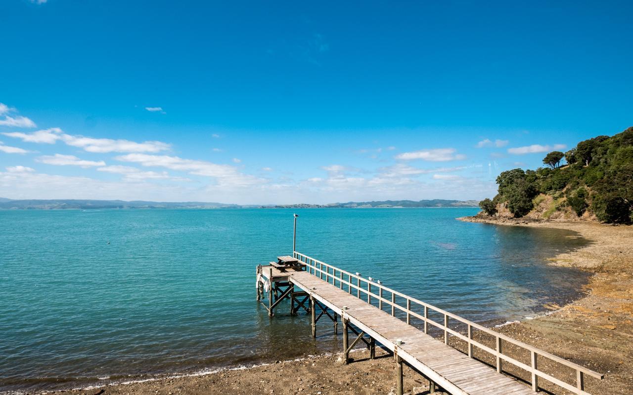 Waiheke Waters Edge Villa Omiha Buitenkant foto