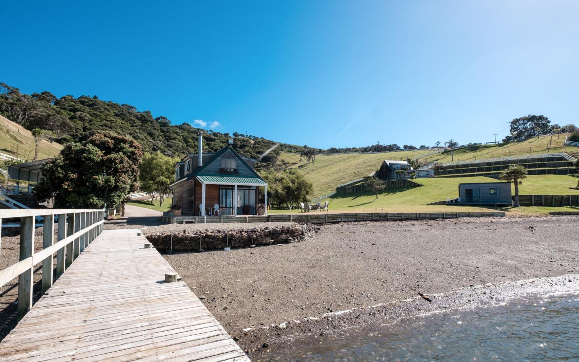 Waiheke Waters Edge Villa Omiha Buitenkant foto